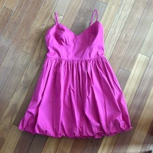 Express dress size medium hot pink
